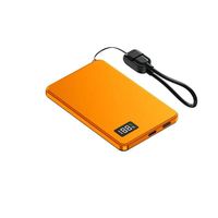 Power Bank Nirkabel Magnetik 3-in-1 Ultra Tipis Baru dengan Tali Gantungan 10000mAh PD 22.5W Pengisian Cepat Mini untuk Perjalanan Grosir