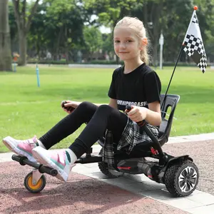 סיטונאי Hoverkart Hoverboard ללכת Kart מושב קובץ מצורף אבזר עבור 8.5 "רחף לוח hoverkart