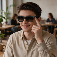Lunettes Intelligentes E09C à Intensité Variable avec Caméra HD 800W, Transfert WIFI, Contrôle par Geste, ChatGPT – Casque Connecté Portable pour Hommes et Femmes, Idéal pour l'Extérieur