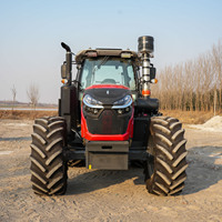 Traktor Pertanian 4X4 200HP, Traktor Roda Pertanian dengan Roda 4WD dan Gearbox Esensial