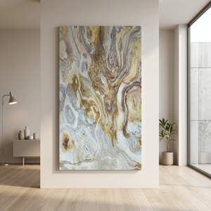 Revêtement mural et de sol en pierre translucide 100 % naturelle, écologique, design moderne, Indian Autumn, pour écoles, jardins, hôtels et maisons - Product Image 6