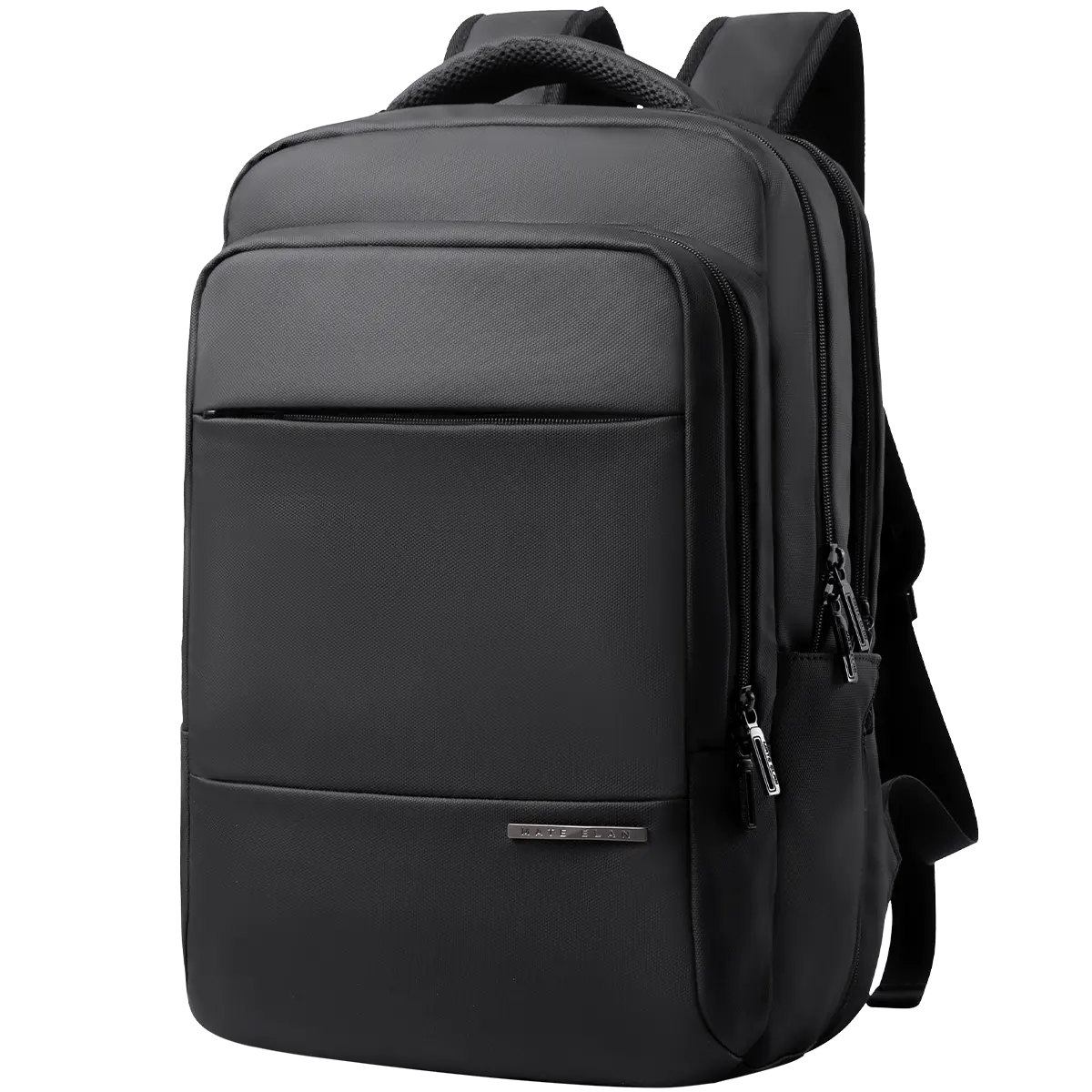 पुरुषों के लिए मेट एलन बिजनेस लैपटॉप बैकपैक 180-डिग्री ओपनिंग जिपर कैरी ऑन ट्रैवल बैकपैक वाटरप्रूफ आउटडोर पुरुषों का बैग