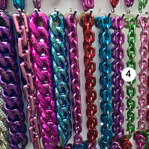 ลูกปัด DIY สำหรับทำเครื่องประดับเชื่อมต่อห่วงโซ่เชือกผู้ถืออุปกรณ์งานฝีมือแฟชั่นอะคริลินิกเกิลฟรี - Product Image 2