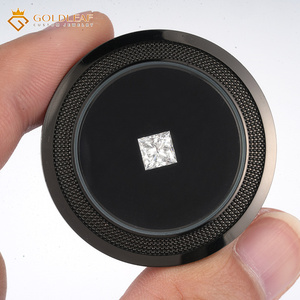 เพชรทรงปริ๊นเซสคัท ผลิตในห้องปฏิบัติการ รับรองโดย IGI น้ำหนัก 1 กะรัต ความสะอาดระดับ VVS2 VS1 สำหรับทำเครื่องประดับ - Product Image 6