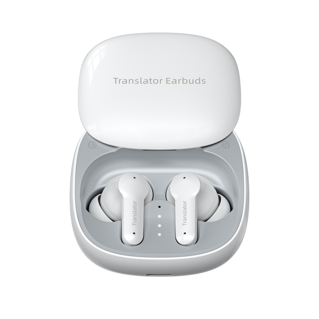 M3 Translator Earbuds Real Time Language Translator Earbuds Instant Voice Translator Device 144 Online 8 Offline Languages