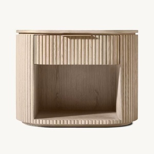 Customization Luxury American Modern Solid Wood Furniture <b>Bed</b> Classic Home Villa Hotel Bedroom Oak ML-503 Customizable <b>Sizes</b> Tai - Product Image 4