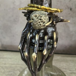 Cachimba de Lujo Maklaud Nosferatu de Acero Inoxidable, Edición Limitada, para Fiestas, Salón, Viajes en Auto, Playa, Fumar al Aire Libre - Product Image 5
