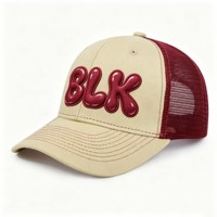 Casquettes de baseball en maille respirante personnalisées en gros, brodées, style streetwear, polyvalentes, pour chauffeurs de camion, usage extérieur