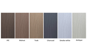 Ngoài Trời Chống Trượt Rắn Clip Trên Wpc Decking Gạch - Product Image 5