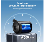 Pompe à air rechargeable de qualité en gros, batterie 6000 mAh, gonflage rapide, dégonflage, lit d'air, flotteur de piscine, camping en plein air