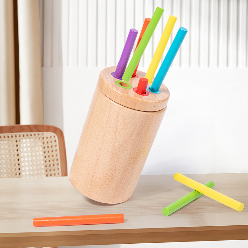 Vaso color palo redondo 6cm