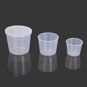 Fishing <b>Measuring</b> <b>Cup</b> Three Piece <b>Set</b> Transparent With Lettering For Freshwater Fishing Tackle - Product Image 1