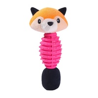 Jouet à mâcher en peluche durable pour chien résistant aux morsures molaire à mâcher TPR Cartoon Animal Pet Supplies