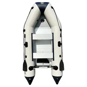 Solarmarine 4 persona PVC barca di velocità gonfiabile con pavimento in alluminio