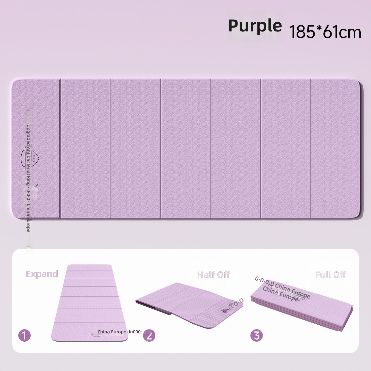 30 de réduction sur tapis de yoga - 18561 - violet