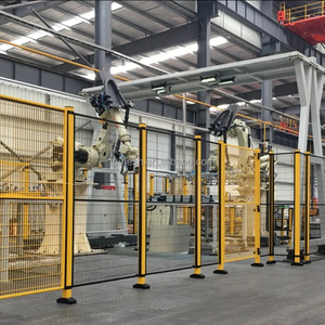 Groothandel Metalen Veiligheidshek Robot Veiligheidshek Voor Magazijnen Gepoedercoat Machine Veiligheidshek - Product Image 2