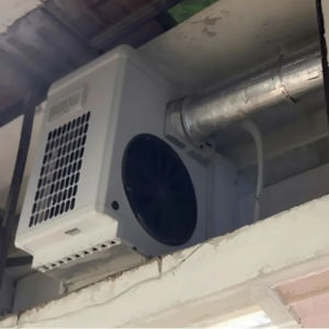 มอเตอร์ DC แบบใบพัดคาร์บอนต่ำเครื่องปรับอากาศแบบบูรณาการสำหรับ R-410A โรงงานในครัว - Product Image 3