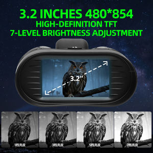 Binóculos de Visão Noturna Térmica para Exterior com Laser Rangefinder, Gravação de Vídeo 4K, Zoom 8X, Alcance Efetivo de 400m, de 16 a 1200 pés - Product Image 5