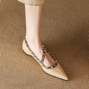 Cialisa 2023 nuovi stili soletta morbida moda <span class=keywords><strong>borchie</strong></span> belle signore vestito pompe <span class=keywords><strong>scarpe</strong></span> <span class=keywords><strong>donna</strong></span> appartamenti <span class=keywords><strong>scarpe</strong></span> per la sposa da sposa - Product Image 3