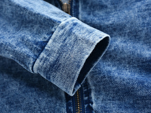 Ropa Ecológica para Niños, Conjuntos de 2 Piezas de Ropa de Mezclilla Lavada para Niños, Otoño - Product Image 3