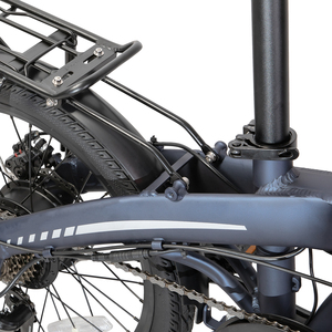 <span class=keywords><strong>JOYKIE</strong></span> HILAND Bicicleta Eléctrica Plegable de Alta Calidad, Marco de Suspensión Completa, Freno de Disco Doble, 7 Velocidades, 20 Pulgadas, Superventas - Product Image 4
