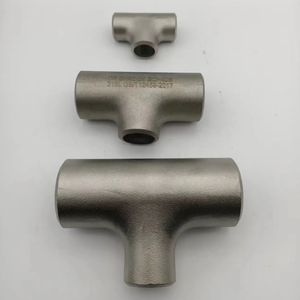 Raccords de tuyauterie filetés en acier inoxydable 304 de qualité industrielle, soudés bout à bout, résistants à la corrosion, basse pression, BSPP BSPT, avec té - Product Image 6