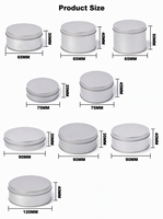 Boîte en étain ronde personnalisée pour desserts, en métal de qualité alimentaire, pour dattes, baklava, biscuits, gâteaux, emballage cadeau décoratif