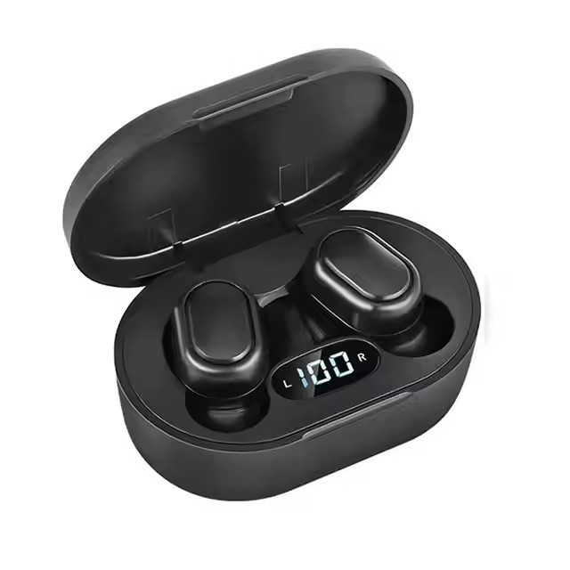 E7S True Wireless Stereo Earbuds Smart In-Ear Gaming Headset with Noise Cancelling Function and LED Battery Indicator VS E6S