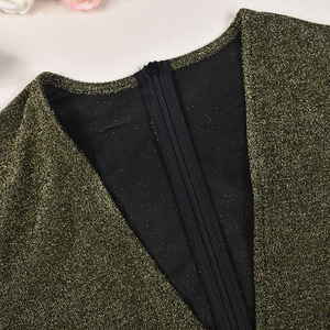 D0906 ta76 vendita calda con scollo a V a manica lunga con paillettes tuta svasata da strada un pezzo pagliaccetti da <span class=keywords><strong>donna</strong></span> alla moda - Product Image 6