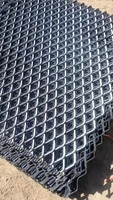 Lámina de Malla Metálica Expandida Galvanizada Q235 con Orificios en Forma de Diamante, Placa de Acero Expandido para Cercas de Seguridad y Plataformas