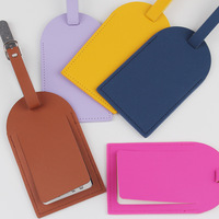 Étiquette de bagage tendance, étiquette de valise créative en cuir, étiquette de bagage d'avion, étiquette de bagage en PU, personnalisation de la carte d'embarquement