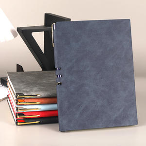 Cuaderno de Tapa Blanda A5 A6 de Cuero PU con Cierre de Cuerda, <span class=keywords><strong>Diario</strong></span> Personalizado con Papel Rayado - Product Image 3