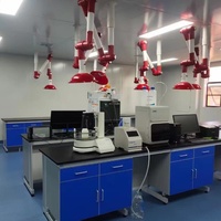 Hotte d'aspiration universelle personnalisée RUIYING pour laboratoire - Hotte d'extraction de fumées réglable pour la ventilation des laboratoires chimiques
