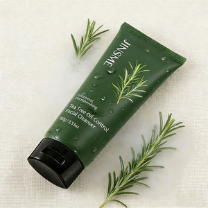 Crème faciale douce à l'huile d'arbre à thé, contrôle de l'huile et hydratation, personnalisable OEM/ODM, étiquette privée pour le nettoyage quotidien - Product Image 1