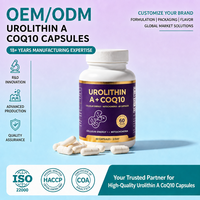 Capsules d'énergie cellulaire Urolithin A CoQ10 OEM ODM Marque Privée Vente en Gros Formule Personnalisée Absorption Rapide pour Suppléments
