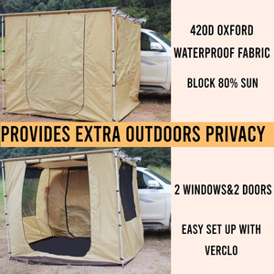 Auvent de toit de voiture triple couche imperméable et coupe-vent, <span class=keywords><strong>prix</strong></span> d'usine en gros, pour camping-car 4x4 tout-terrain et tente de camping Overland - Product Image 5