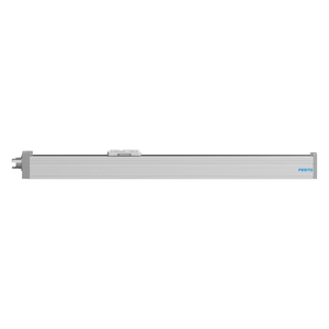 Eje lineal de tornillo de bolas FESTO ELGC-BS, cilindro eléctrico compacto con guía de rodamientos de bolas recirculantes para automatización y manipulación. - Product Image 3