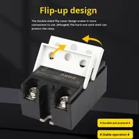 Relais statique monophasé haute puissance OEM SSR-25DA/40/60/80/100DA avec borne à vis pour usage industriel