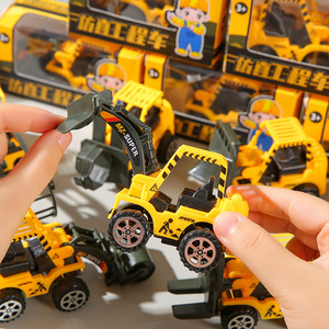 Boxed <b>Sliding</b> Engineering Vehicle Toy Simulation Excavator Dump Truck Model Pull Back Educational <b>For</b> <b>2</b> To 4 <b>Years</b> Unisex - Product Image 2
