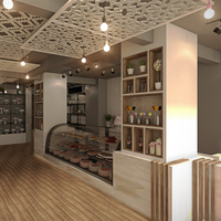 Meubles de boulangerie éclairés par LED, comptoir de présentation chaud avec étagères de présentation de pain, vitrines pour une présentation efficace