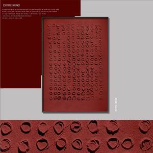 Art mural moderne pour salon, peinture à l'huile acrylique peinte à la main sur toile avec texture, art mural minimaliste, grands arts décoratifs - Product Image 4