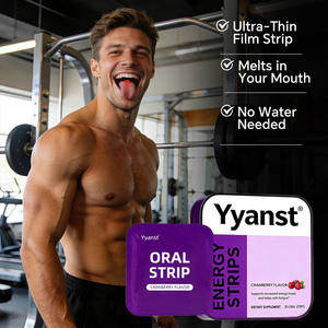 OEM/ODM Bandes orales végétaliennes à absorption rapide, saveur naturelle, pour une récupération musculaire plus rapide, un gain et une croissance musculaire, énergie, échantillon gratuit pour adultes - Product Image 5