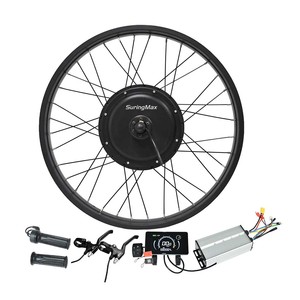 Kit de Conversión para Bicicleta Eléctrica de 72 Voltios y <span class=keywords><strong>3000</strong></span> Watts, Motor de Rueda Eléctrico de 72v 3000w para Bicicleta con Neumáticos Anchos y Pantalla NFC - Product Image 1