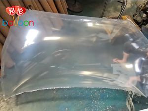 Film Transparan Berlapis PA/EVOH/PE Lebar 2m Ukuran Besar, Film Penghalang Tinggi 27 Mikron untuk Balon Meteorologi Ketinggian Tinggi, Balon Cuaca - Product Image 1