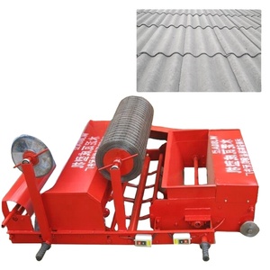 Machine à former des tuiles ondulées en béton <span class=keywords><strong>Victory</strong></span> 1200 mm avec moteur et roulement 380V, facile à utiliser - Product Image 1