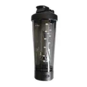 bottle display shaking 300ml 600ml 700ml plastic shakers for electric protein shake bottle gym