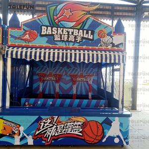 Tolefun personnalisé intérieur métal PP Knock-Em-Down champ de foire carnaval cabine de jeu lumières colorées parc d'aventure attraction foraine - Product Image 6