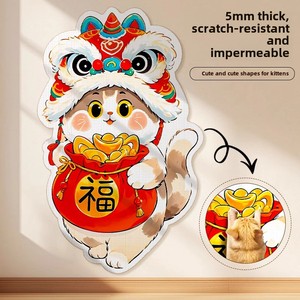 Scratch per gatti a parete antigraffio antiusura adesivo da parete verticale antigraffio giocattolo per movimento interattivo per animali domestici - Product Image 3