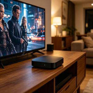 Q8 Amlogic S905 Quad Core Android 11 <span class=keywords><strong>TV</strong></span> Box Reproductor Multimedia 4K HD con Control Remoto por Voz Inteligente 4GB 32GB Enchufe de EE. UU. Decodificador <span class=keywords><strong>Cherry</strong></span> <span class=keywords><strong>TV</strong></span> - Product Image 6