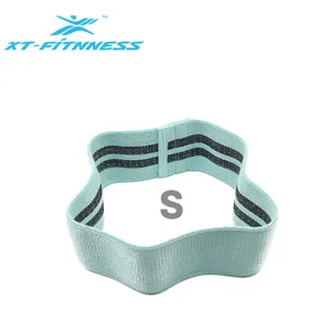 Fitness Band Resistance Bands Customized Print Patterned Eco Friendly Booty Band Fabric Exercise Elastic Resistance Bands For Fitness